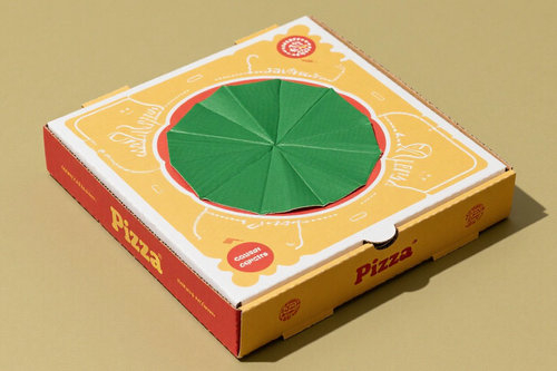 郑州披萨店一次要定做多少个盒子