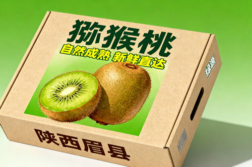 郑州猕猴桃礼品箱定制用什么纸