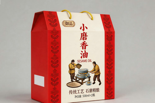 新乡香油包装箱适合用哪种材质,香油定做香油礼品箱